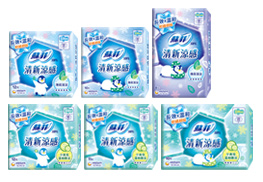 蘇菲清新涼感衛生棉產品全系列